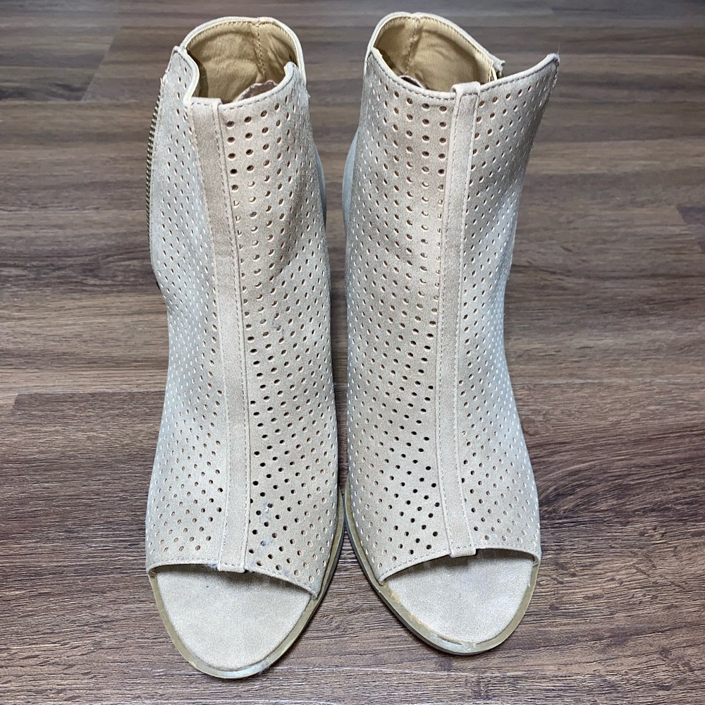 Nude Booties
